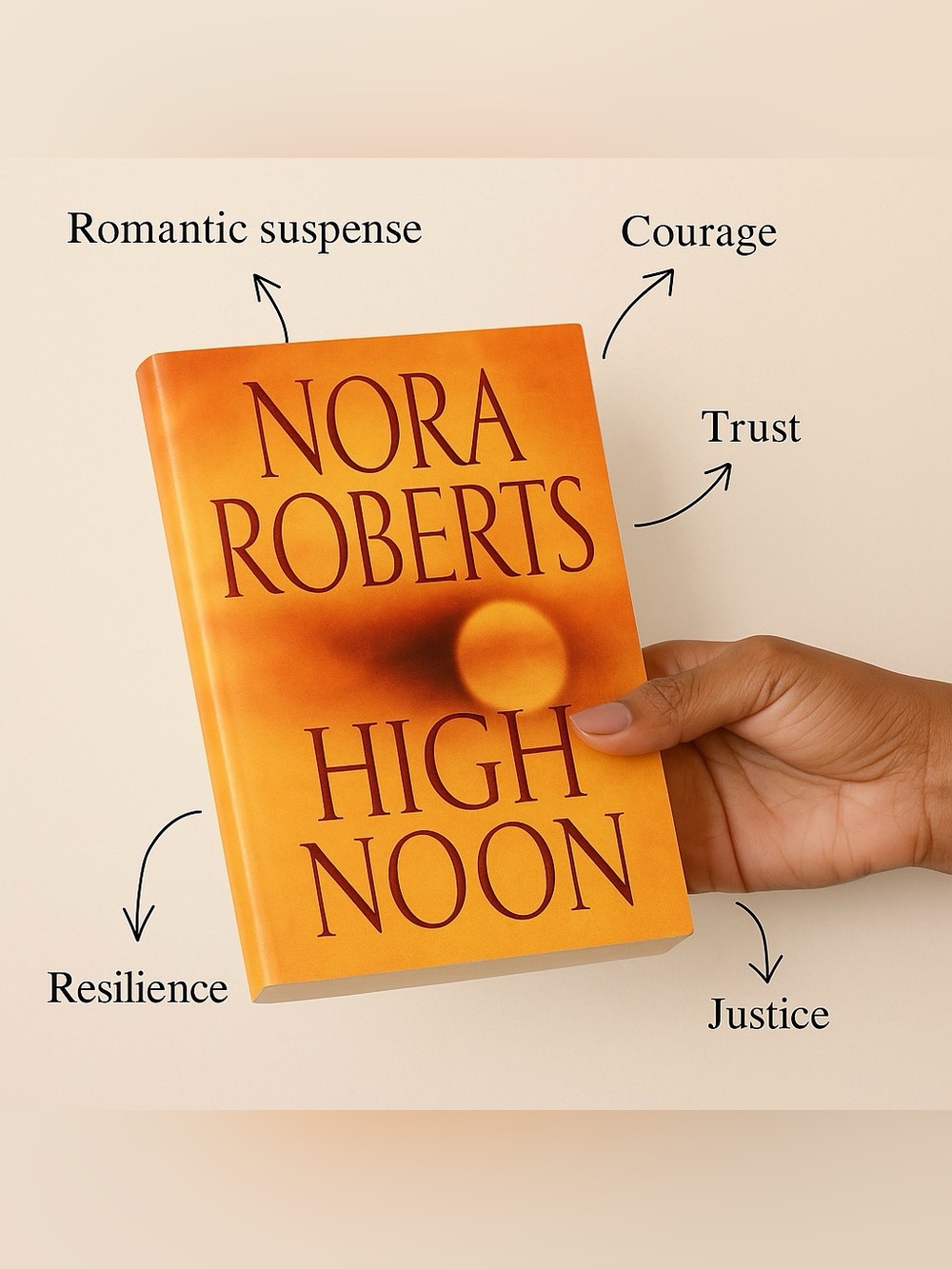 📚3 for $15 | High Noon by‎ Nora Roberts | Romantic Suspense Paperback
